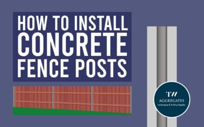 How To Install Concrete Fence Posts