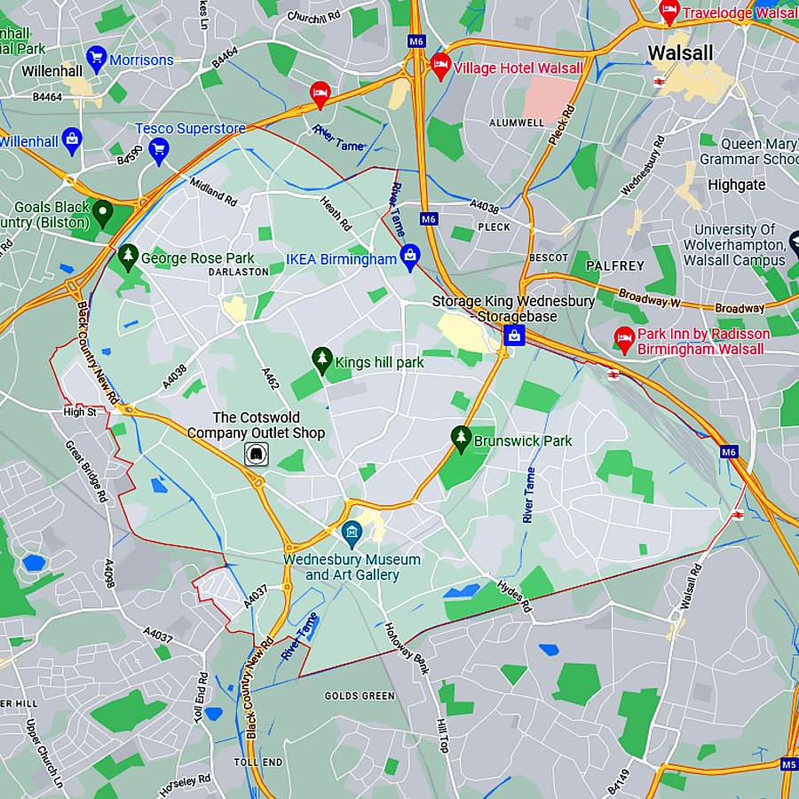 building supplies-wednesbury-map building supplies-wednesbury-map