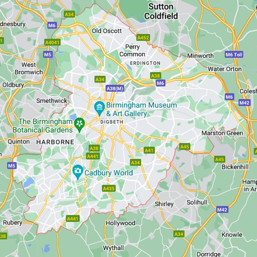 compost in birmingham map