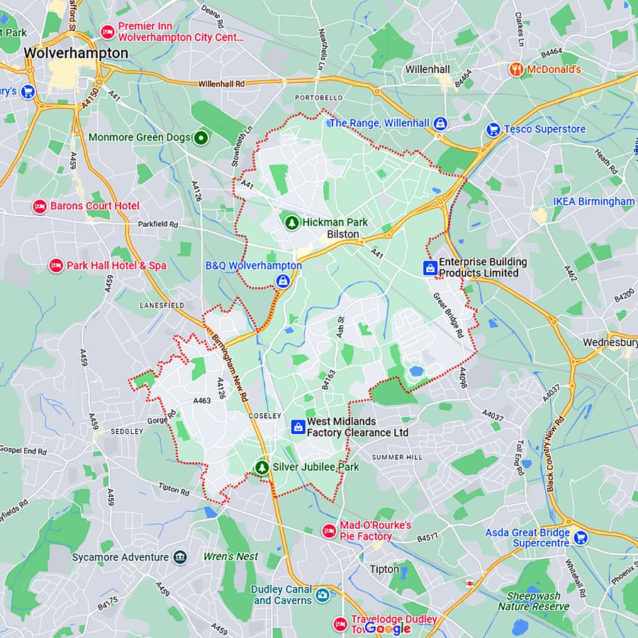 landscaping supplies bilston map landscaping supplies bilston map