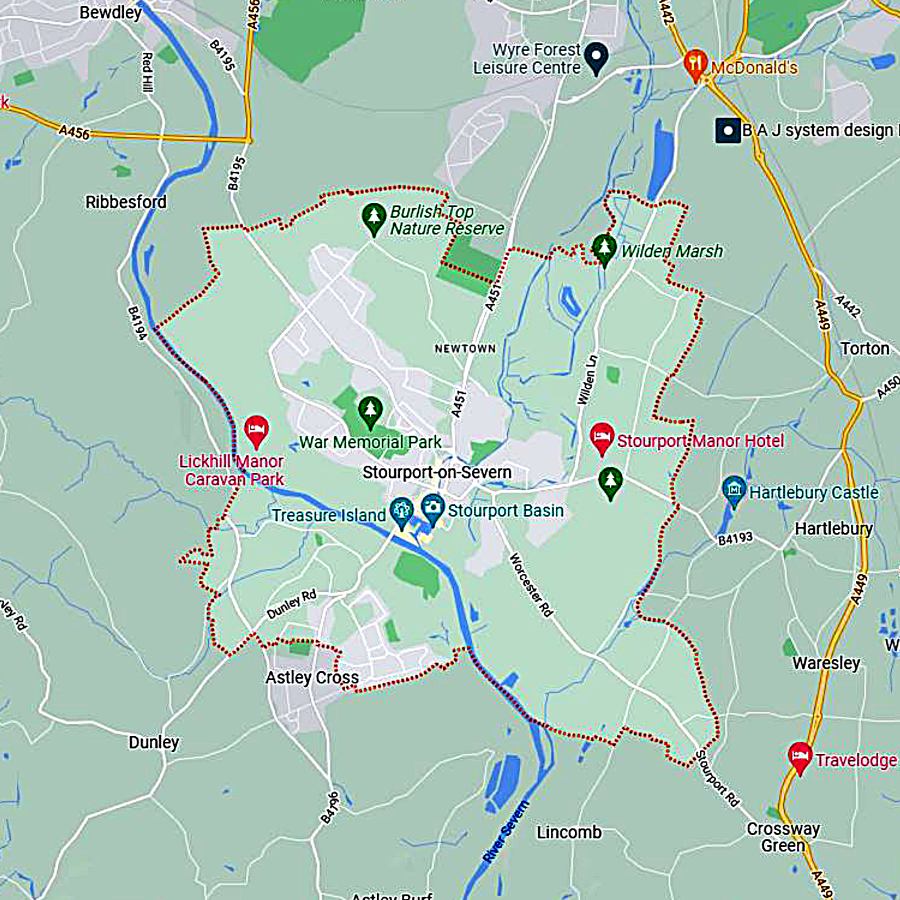 building-supplies-stourport-map